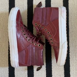 Vans Sk8-Hi Pebble ‘Leather’ Sneakers